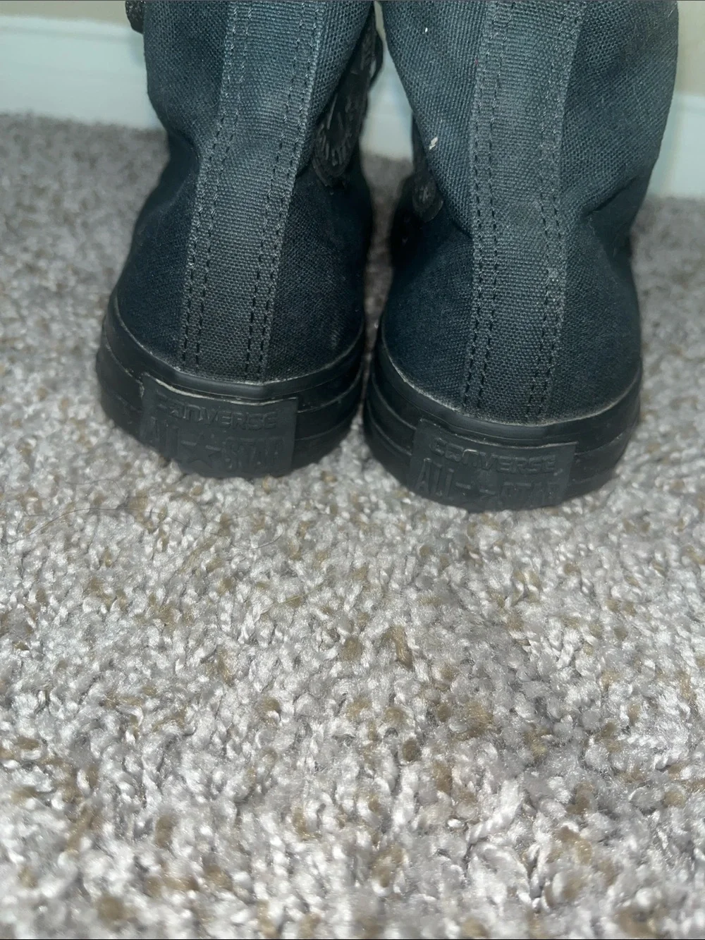 Converse Black High-Top Canvas Sneakers